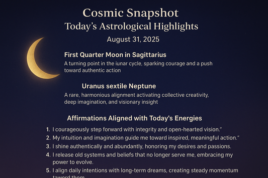 Positive Affirmations Aligned with Today’s Energies August 31