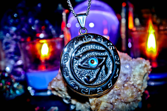 Eye of Horus 316L Stainless Steel Pendant!
