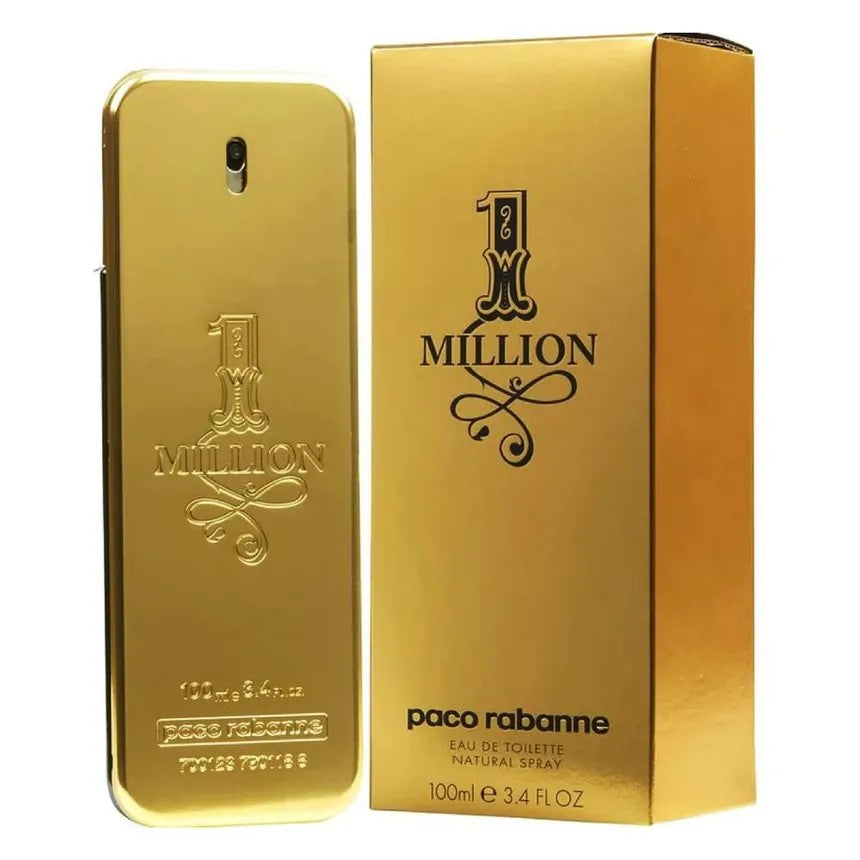 Paco Rabanne 1 Million 3.4 oz Eau de Toilette Cologne Fragrance